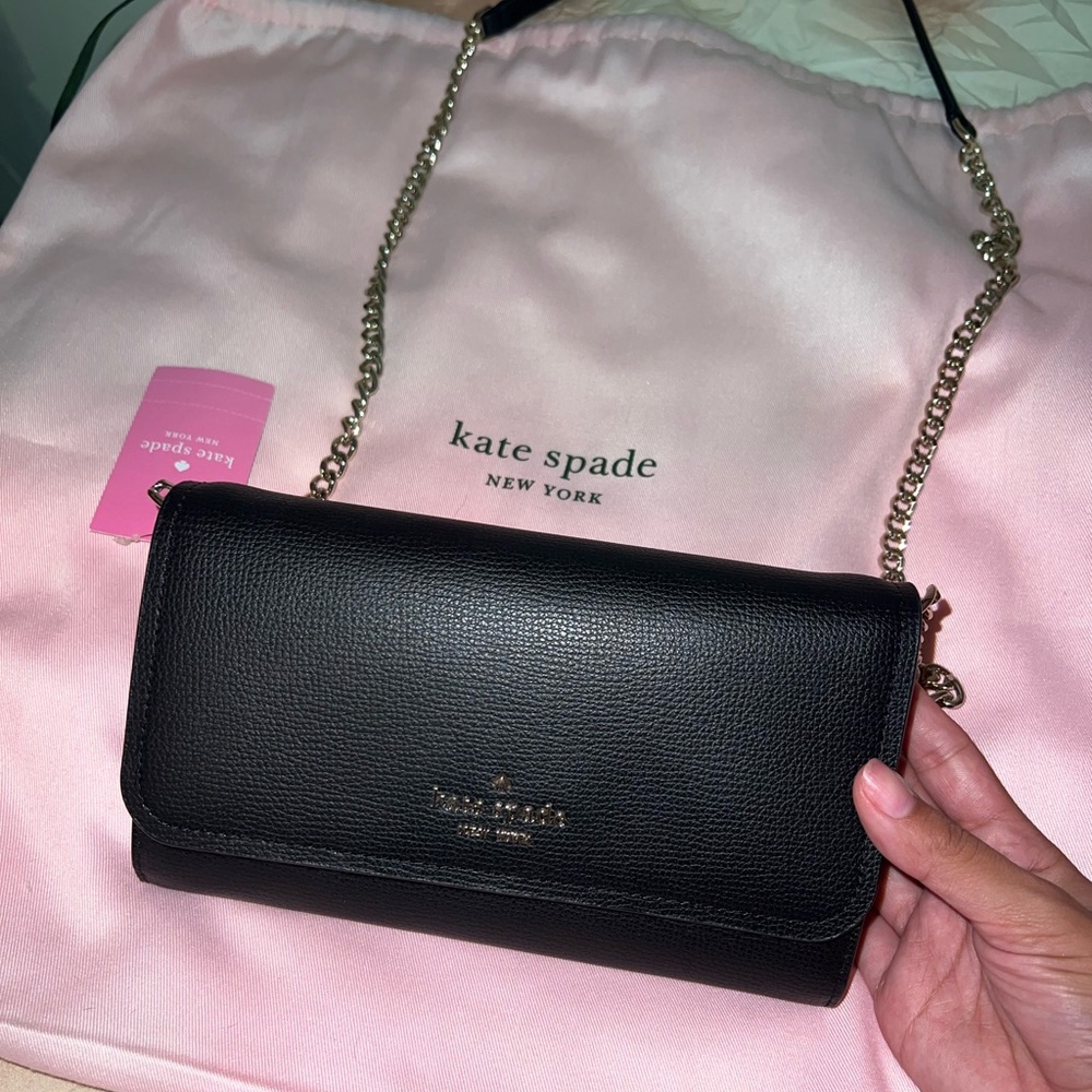 Kate Spade Darcy wallet on a chain crossbody NWT